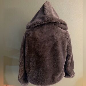 Urban Nation Faux Fur hooded jacket